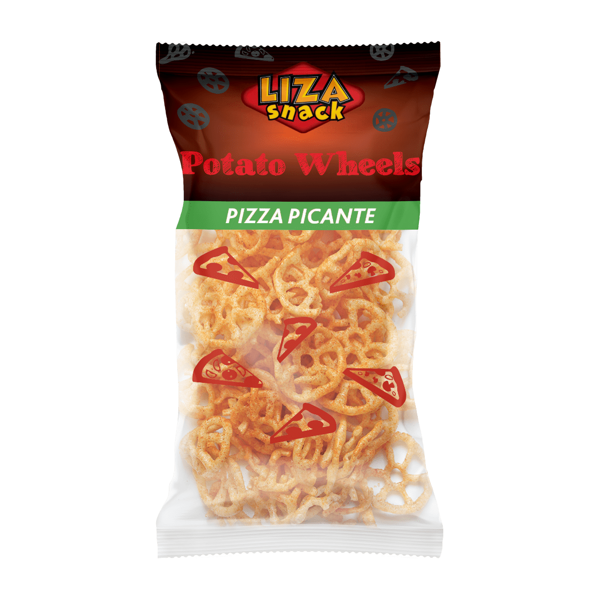 Szekérkerék pizza picante ízesítésű 40g
